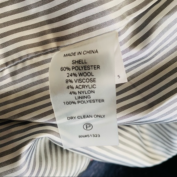 Court & Rowe Blair Coat Blue Double Breasted Twill - Picture 9 of 12